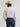 White Waves Classic Western Shirt by Wrangler at 6Whiskey, George straight one pocket button down shirt, neutral, white, long sleeve, white, waves, geometric, dotes, rodeo, date night, country concert, dancing, adjustable cuffs, back view