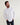 Long Sleeve Performance Pearl Snap in White by Tecovas at 6Whiskey, six whisky, off white pearl snaps, brass rings, stretch, comfortable, breathable, texas weather, SEC, southern charm, western stitching, front pockets, lightweight, men's must have, men's gift idea, rodeo, country concert, date night, work, elevated western, sweat proof, ventilated, collared, front view.