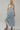 The Seabreeze Contrast Maxi Dress with bold piping detail, sleeveless design, and flowy full-length skirt in blue 6Whiskey six whisky womens summer casual brunch dress