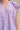 Fresh Start Flutter Top - Lilac at 6Whiskey, six whisky, short sleeve, puff sleeve, ruffle detail, split neckline, lightweight, flowy, delicate, feminine, light purple, brunch outfit, casual women's top, southern charm, detail view