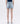 The Bluebonnet High Rise Cuffed Denim Shorts in light wash, styled for summer outfits at 6whiskey six whisky womens