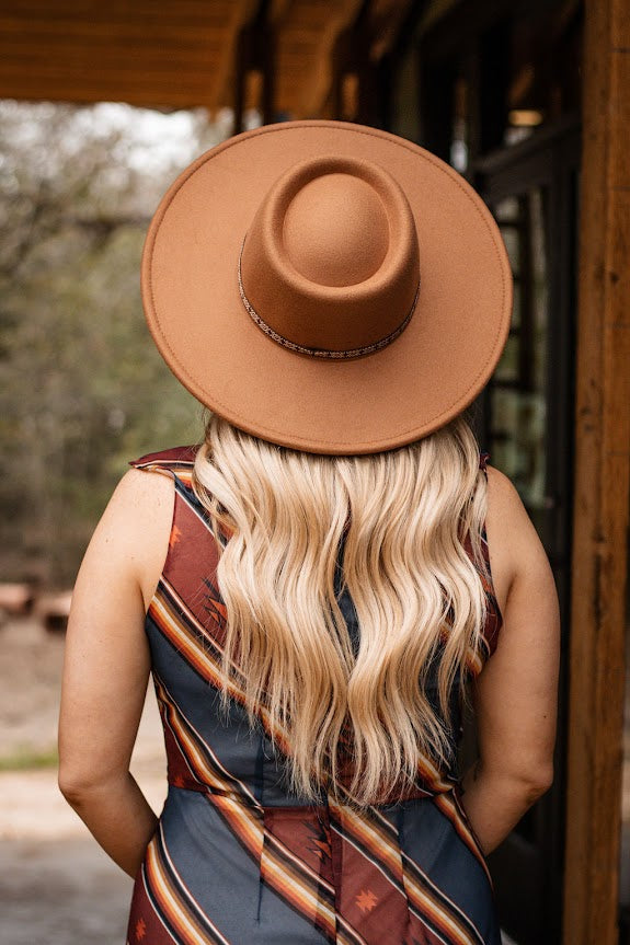 Lucca Tan Hat w/ Band