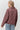 Rose Ranch Quilted Jacket at Whiskey, six whisky, mix match quilt, long sleeve, warm, lightweight, collar, zipper front, floral, espresso brown, muter brown, dark brown, layer, fall, winter, layering piece, western, casual, back view
