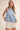 Breeze Knit Tank at 6Whiskey, six whisky, round neck, vertical open cut design, tank top, soft, comfortable, breathable, spring, summer, warm weather, flowy, airy, baby blue, soft blue, neutral, versatile, classy, polished, casual, western-inspired, rodeo, luch, beach, errands, everyday, versatile, front view
