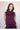 Burgundy Mock Neck Top by P.cil at 6Whiskey, six whisky, sleeveless, cropped, soft, comfy, casual, matching set, gameday, aggie, sec tailgate, loungewear, versatile, transition piece. Front view.