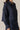 Indigo Linen Top by Pcill at 6Whiskey, six whisky, button down, button up, cuffed long sleeves, front pocket, stylish, casual western, everyday, breathable. Side view.