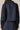 Indigo Linen Top by Pcill at 6Whiskey, six whisky, button down, button up, cuffed long sleeves, front pocket, stylish, casual western, everyday, breathable. Back view.