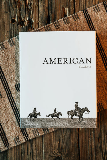 American Cowboys Book at 6Whiskey six whisky photography coffee table display black and white art