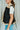 Black Biker Vest at 6Whiskey six whisky fur sherpa lined belt boxy fit sleeveless pocket oversized collar zipper front motorcycle
