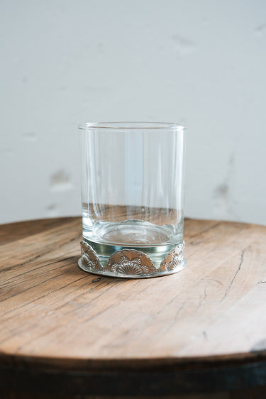Concho Rocks Glass at 6Whiskey six whisky bar old fashion silver drinkwear barwear
