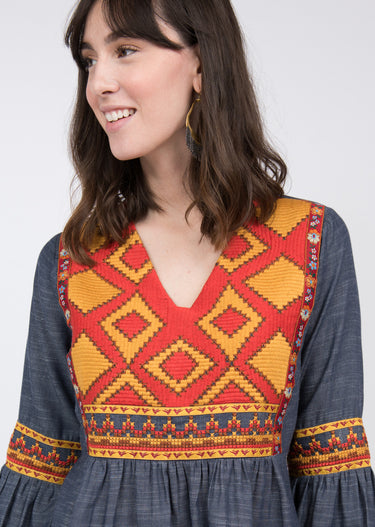 Ivy Jane Chambray Tapestry Top 6Whiskey six whisky fall 2020