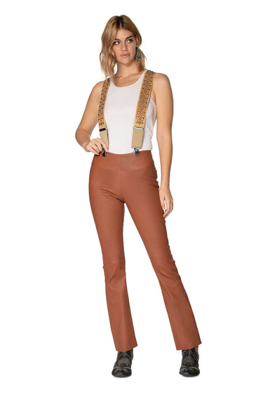 DDR Spanish Soutache Suspenders in brown at 6Whiskey six whisky Maria Spring Accessory FA879