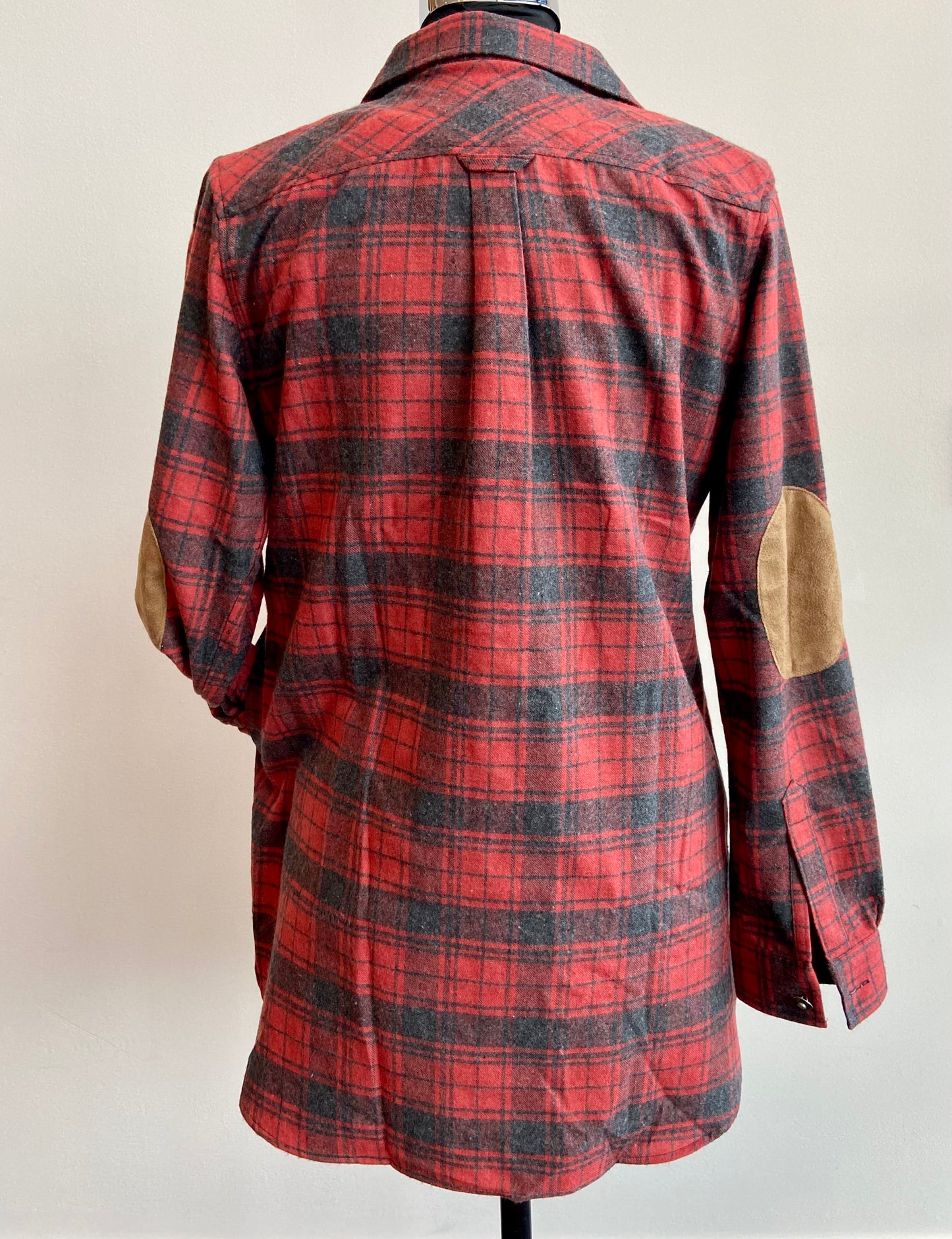Womens red plaid shacket tunic at 6Whiskey six whisky MCO Shaley shirt jacket madison creek outfitters new womens fall