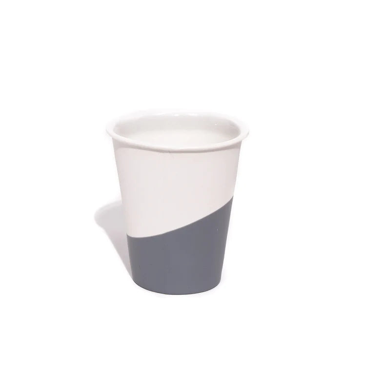 Grey 6ozColorful Rubber & Porcelain Dixie Cup at 6Whiskey six whisky