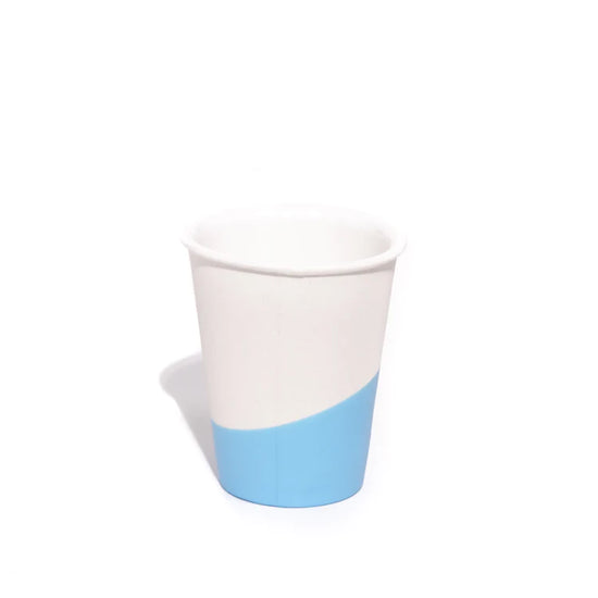 Sky Blue Small Colorful Rubber & Porcelain Dixie Cup at 6Whiskey six whisky