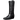 Women’s Tecovas Annie cowboy boots in midnight black calfskin leather with tall shaft, western stitching, and pointed toe at 6Whiskey six whisky bryan college station side 