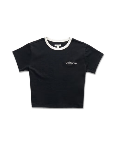 Giddy Up Tee - Black