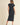 Black Ribbed Dress at 6Whiskey six whisky midi length cap sleeve rolled sleeve fitted