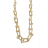 Gold Chunky Chain Necklace by Claire Morgan Kuprycz at 6Whiskey, six whisky, Gia Necklace, bold, elegant, western, timeless, stackable, modern, trendy, accessory, jewelry, jewellery, gift for her, must-have, front view