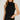 Black Sleek Rib Top at 6Whiskey, six whisky, mock neck, ribbed knit, tank top, sleeveless, edgy, cool girl, effortless, casual western, gameday, sec, tailgates, aggie, texas a&m, football. Front view.