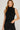 Black Sleek Rib Top at 6Whiskey, six whisky, mock neck, ribbed knit, tank top, sleeveless, edgy, cool girl, effortless, casual western, gameday, sec, tailgates, aggie, texas a&m, football. Front view.