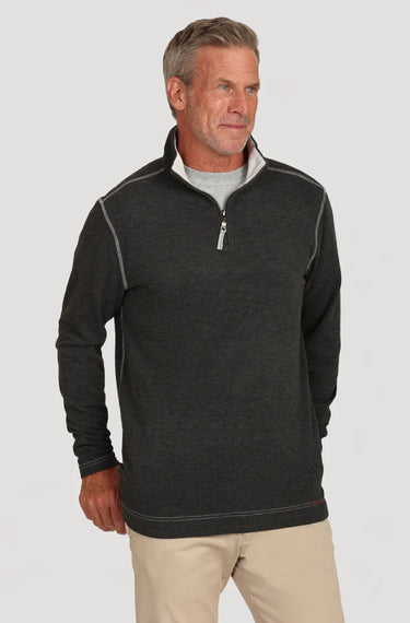 Daybreak 1/4 Zip - Charcoal