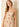 Saddle Bloom Maxi Dress at 6Whiskey, six whisky, pattern change, tiered, straight neck, tie bow detail, flowy, breathable, summer, spring, feminine, casual, western, vintage floral, rodeo, country, lunch, brunch, everyday warm weather dress, modest, women's fashion, modern casual western, southern charm, pink, blue, green, beige, yellow, detail view