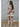Tiered Corduroy Skirt at 6Whiskey, six whiskey, cotton blend, woven, flowy, elastic waist band, mini, aggie, aggie game day, game day, SEC, football, tailgate. Back view.