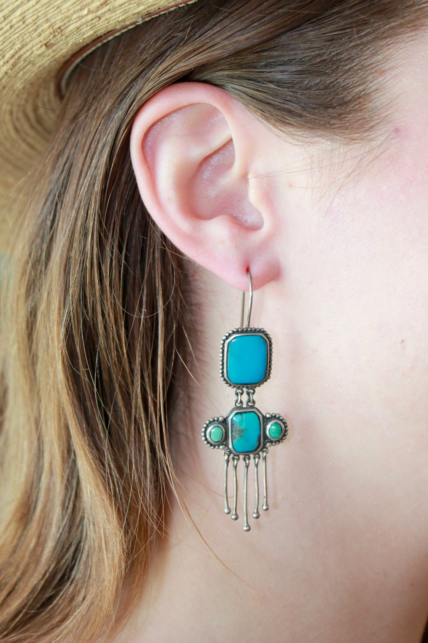 Turquoise Dancer Earrings