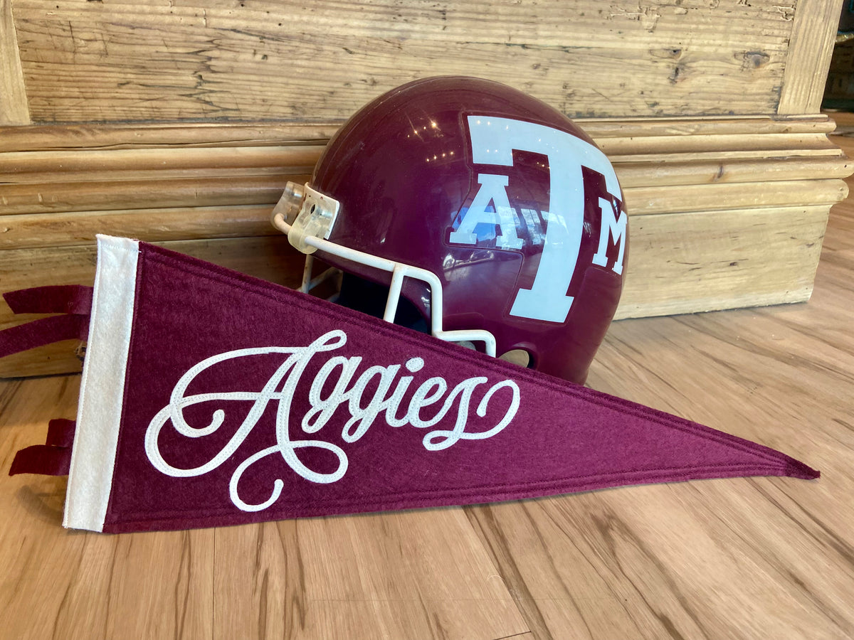 Aggies Script Pennant – 6Whiskey Company