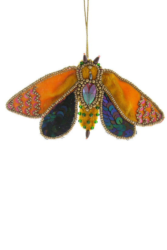 Velvet Moth Ornament