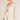 Pinstripe Oversized Blazer by P cill at 6whiskey, six whisky, relaxed fit, oversized, collared, wide sleeve, vertical stripe, stripped, cream, black, elevated, comfortable, chic, classic, game day, gameday, tailgate, football. Front view.