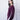 Burgundy Layered Long Sleeve by P.cil at 6whiskey, six whisky, crew neckline, soft fabric, relaxed fit, casual, elevated basic, comfortable, maroon and cream, aggie game day, tailgates, sec, football, texas a&m. Side view.