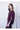 Burgundy Layered Long Sleeve by P.cil at 6whiskey, six whisky, crew neckline, soft fabric, relaxed fit, casual, elevated basic, comfortable, maroon and cream, aggie game day, tailgates, sec, football, texas a&m. Side view.