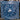 Blue bandana with white patterns and a silhouette of a person on a horse held by a person at 6Whiskey six whisky fringe scarves western accessory