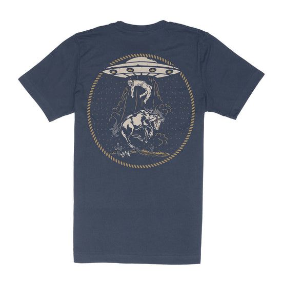 Fast Horse Graphic Men's T-Shirt at 6Whiskey six whisky fall white short sleeve sendero provisions Back space graphic