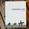 American Cowboys Book at 6Whiskey six whisky photography coffee table display black and white art