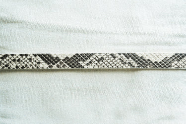 white and snakeskin reversible belt at 6Whiskey six whisky gold harware womens fashion belt