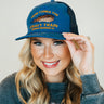 Gravy Train Hat at 6Whiskey six whisky navy blue here comes the gravy train mens womens canvas mesh snapback unisex outdoors work baseball cap
