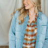 Romy Denim Jacket at 6Whiskey Tasha Polizzi six whisky light denim outerwear boxy fit oversized vintage front pockets zipper