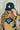 Fleece Pullover at 6Whiskey six whisky floral pattern blue brown oversized  boxy quarter zip long sleeve outerwear jacket collared cold weather tasha polizzi western fall winter sendero hank hat