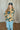 Tasha Polizzi Fleece Pullover at 6Whiskey six whisky floral pattern blue brown oversized  boxy quarter zip long sleeve outerwear jacket collared cold weather western fall winter