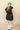 DDR Luna Dress at 6Whiskey six whisky summer black femine dress with pockets and colorful floral embroidery D1386