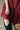 Maroon Out Dress at 6Whiskey, six whisky, mini dress, self-tie, v-neck, short sleeve dress, casual dress, western, ruffle hem, balloon sleeves, game day, tailgating, texas a&m, SEC. Detail view.