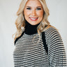 Madison Sweater at 6Whiskey six whisky cleobella knit 100% cotton sweater mock neck womens top winter work wear cold weather