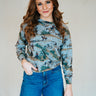 Cowboy Up Pullover at 6Whiskey six whisky tasha polizzi western gray sweatshirt casual everyday simple ranching