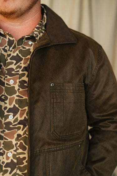 Mens Chore Conceal & Carry Jackets at 6Whiskey six whisky by Madison Creek Outffiters brown barn coat