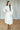 Rosabella Midi Dress in Vintage Ivory at 6Whiskey six whisky by cleobella cream waisted collared button down work dress work weat midi long sleeve fit and flare 