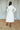 Rosabella Midi Dress in Vintage Ivory at 6Whiskey six whisky by cleobella cream waisted collared button down work dress work weat midi long sleeve fit and flare 