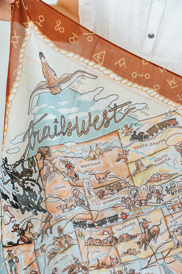 Trails West Scarf